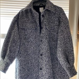 H&M oversized Heather coat